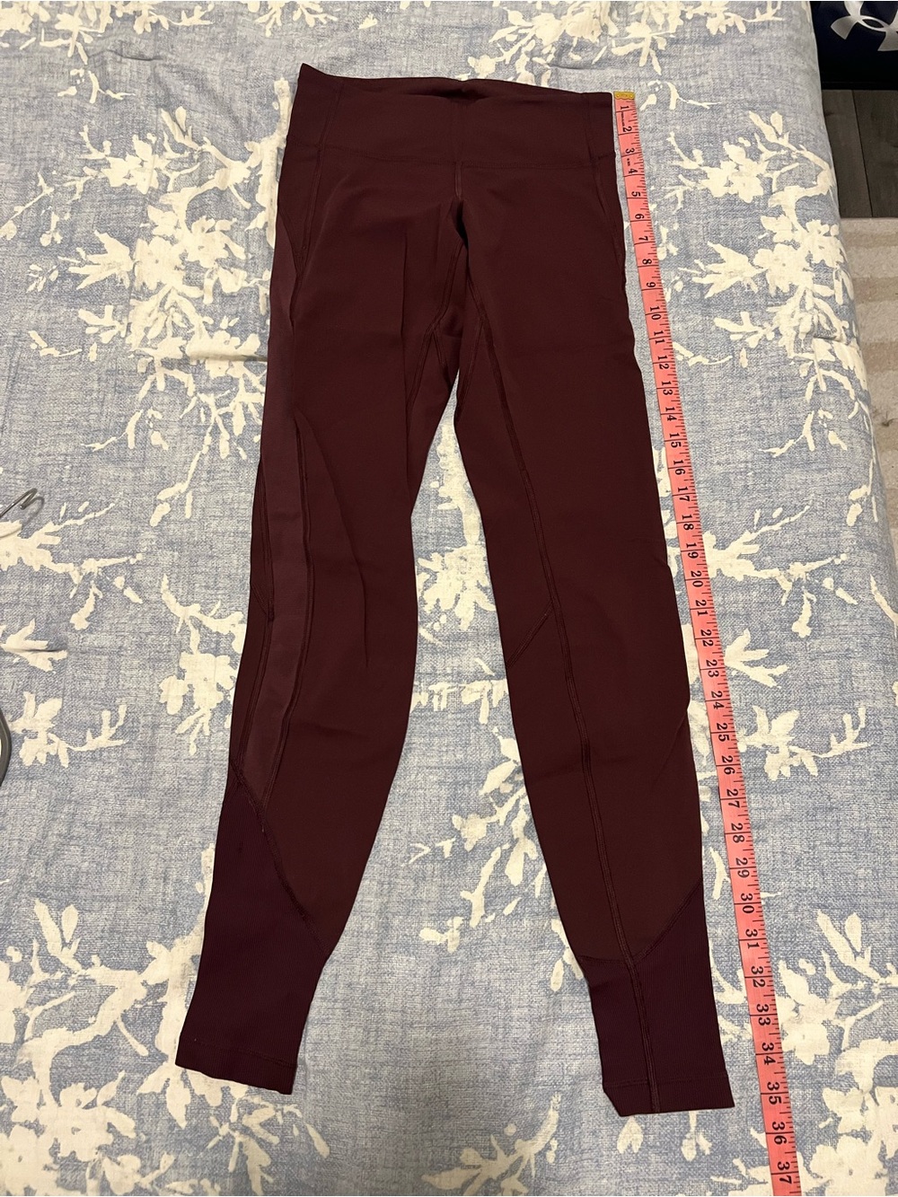 lululemon athletica Burgundy/Merlot High-Waist Leggings